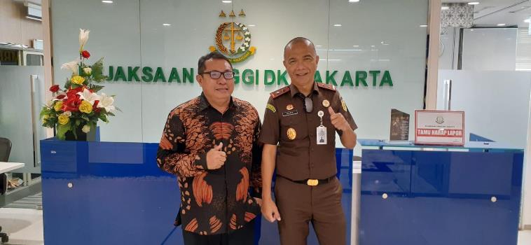 Ketum SMSI Dengarkan Paparan Kajati DKI Jakarta